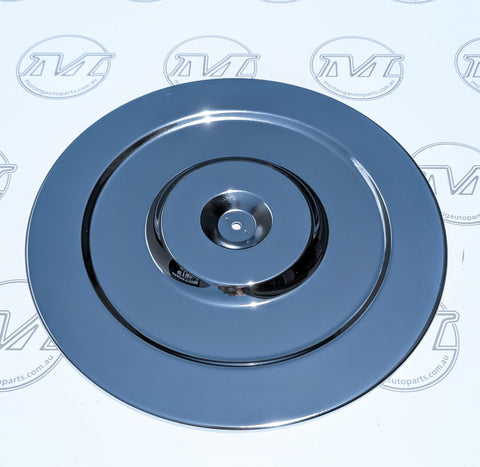 SHAKER ELEMENT/AIR CLEANER CHROME LID 14 INCH SHAKER ELEMENT/AIR CLEANER CHROME LID 14 INCH