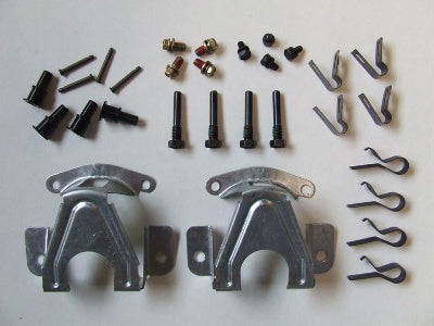 DISC BRAKE CALIPER HARDWARE KIT 1968-1973 MUSTANG & XW-XB FALCON DISC BRAKE CALIPER HARDWARE KIT 1968-1973 MUSTANG & XW-XB FALCON