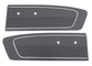 DOOR TRIMS STANDARD 1966 BLACK