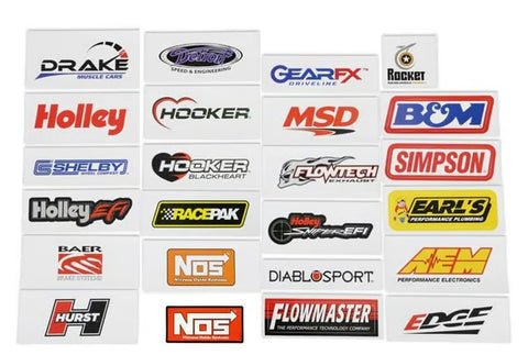 HOLLEY STICKER PACK MUSCLE HOLLEY STICKER PACK MUSCLE