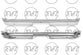 BUMPER BAR REAR 1969-1970