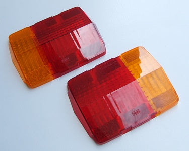 TAIL LIGHT LENS 1965-1966 WITH AMBER TURN LENS TAIL LIGHT LENS 1965-1966 WITH AMBER TURN LENS