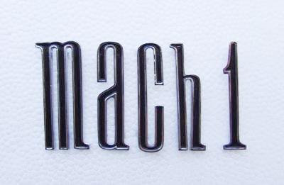 BOOT LETTERS MACH 1 -1970 BOOT LETTERS MACH 1 -1970