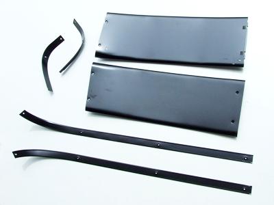 INTERIOR UPPER TRIM & MOULDS AT REAR OF 1967-1968 FASTBACK INTERIOR UPPER TRIM & MOULDS AT REAR OF 1967-1968 FASTBACK