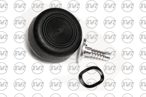 WINDOW WINDER KNOB BLACK 1968-1970 WINDOW WINDER KNOB BLACK 1968-1970