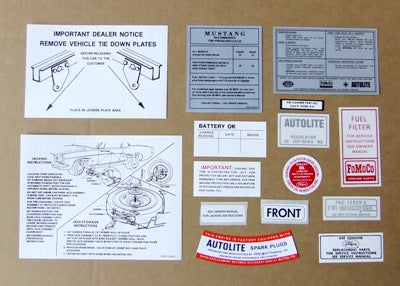 DECAL KIT 1966 DECAL KIT 1966