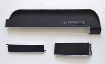 DASH TRIM KIT BLACK 1967-1968 DASH TRIM KIT BLACK 1967-1968
