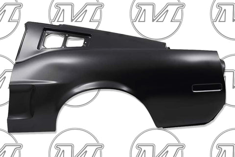 REAR QUARTER PANEL 1968 FASTBACK EARLY LH (WITH INDENT) REAR QUARTER PANEL 1968 FASTBACK EARLY LH (WITH INDENT)