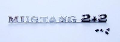 FENDER SCRIPT MUSTANG 2+2 1965-1966 FENDER SCRIPT MUSTANG 2+2 1965-1966
