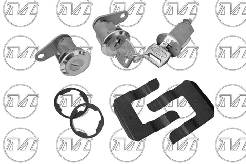 DOOR & IGNITION CYLINDER KEYED ALIKE 1967-1969 XR-XY DOOR & IGNITION CYLINDER KEYED ALIKE 1967-1969 XR-XY