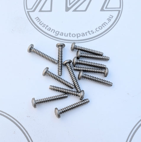 TAIL LIGHT LENS SCREWS 1969 MUSTANG TAIL LIGHT LENS SCREWS 1969 MUSTANG