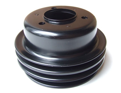 CRANK SHAFT PULLEY 3 GROOVE - 3 bolt suit 289 & 302 windsor CRANK SHAFT PULLEY 3 GROOVE - 3 bolt suit 289 & 302 windsor