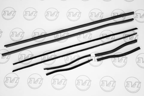 WEATHERSTRIPS COUPE 1967-1968 WEATHERSTRIPS COUPE 1967-1968