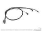 ENGINE GAUGE HARNESS V8 1965 3 SPEED HEATER