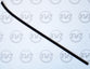 WEATHERSTRIP INNER XC SEDAN RH REAR