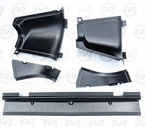 QUARTER PANEL TRIM REAR 1965 1966 FASTBACK 5PC QUARTER PANEL TRIM REAR 1965 1966 FASTBACK 5PC