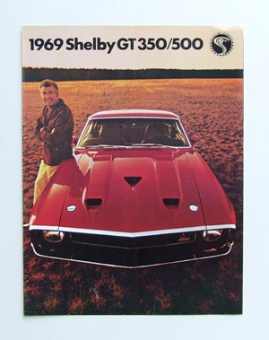 SALES BROCHURE 1969 SHELBY SALES BROCHURE 1969 SHELBY