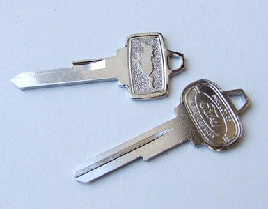 KEY BLANKS PONY 1965-1966 KEY BLANKS PONY 1965-1966