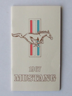 OWNERS MANUAL 1967 OWNERS MANUAL 1967