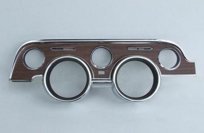 INSTRUMENT BEZEL 1968 WITH WOODGRAIN INSTRUMENT BEZEL 1968 WITH WOODGRAIN