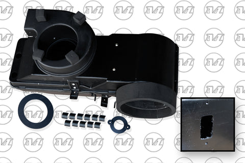 HEATER BOX ASSEMBLY 1965-1966 3 SPEED HEATER BOX ASSEMBLY 1965-1966 3 SPEED