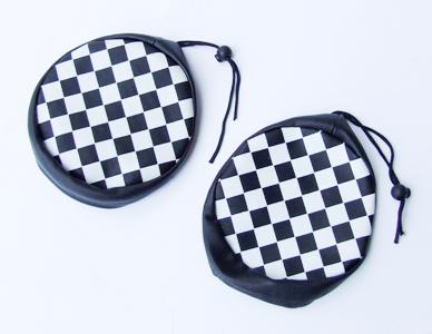 DRIVING LIGHT COVERS CHECKERED DRIVING LIGHT COVERS CHECKERED