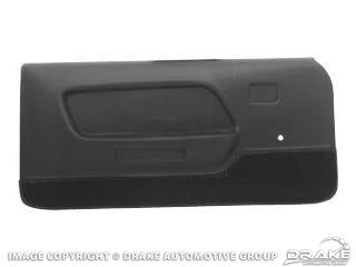 DOOR TRIMS DELUXE 1969 BLACK (BARE CARDS, NO MOULDS, WOODGRAIN ETC) DOOR TRIMS DELUXE 1969 BLACK (BARE CARDS, NO MOULDS, WOODGRAIN ETC)