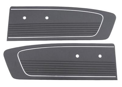 DOOR TRIMS STANDARD 1966 BLACK DOOR TRIMS STANDARD 1966 BLACK