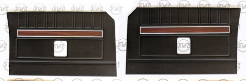 DOOR TRIM SET XY GT/FAIRMONT FRONT PAIR BLACK DOOR TRIM SET XY GT/FAIRMONT FRONT PAIR BLACK
