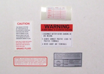 DECAL KIT XT 5 DECALS DECAL KIT XT 5 DECALS