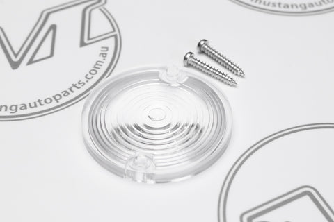 BACK UP LIGHT LENS CLEAR 1965-1968 BACK UP LIGHT LENS CLEAR 1965-1968