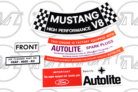 AIR CLEANER DECAL KIT XR FALCON AIR CLEANER DECAL KIT XR FALCON