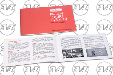 XY FALCON FUTURA FAIRMONT OWNERS MANUAL XY FALCON FUTURA FAIRMONT OWNERS MANUAL