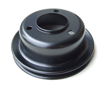 CRANKSHAFT PULLEY 1 GROOVE - 3 bolt suit 289 & 302 windsor - BLACK CRANKSHAFT PULLEY 1 GROOVE - 3 bolt suit 289 & 302 windsor - BLACK