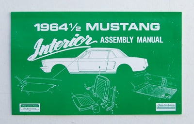 INTERIOR ASSEMBLY MANUAL 1964 INTERIOR ASSEMBLY MANUAL 1964