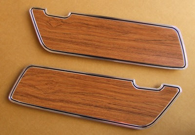 DOOR PANEL WOODGRAIN INSERT TEAK 1969-1970 DOOR PANEL WOODGRAIN INSERT TEAK 1969-1970
