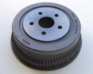 BRAKE DRUM FRONT V8 1965-1970 BRAKE DRUM FRONT V8 1965-1970