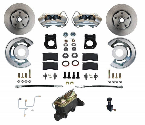 DISC BRAKE CONVERSION KIT 1965-1966 MANUAL TRANSMISSION WITHOUT BOOSTER DISC BRAKE CONVERSION KIT 1965-1966 MANUAL TRANSMISSION WITHOUT BOOSTER