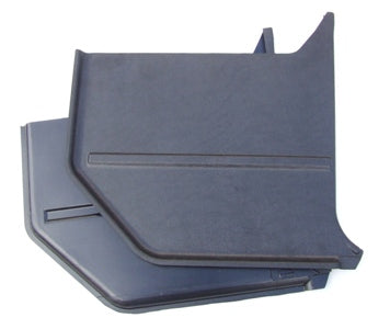 KICK PANELS CONVERTIBLE 1965-1966 BLACK KICK PANELS CONVERTIBLE 1965-1966 BLACK