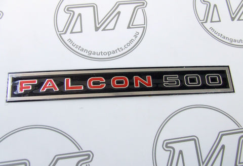 BOOT MOULD BADGE XY FALCON 500 BOOT MOULD BADGE XY FALCON 500