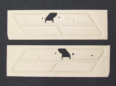 DOOR TRIMS STANDARD 1970 WHITE DOOR TRIMS STANDARD 1970 WHITE