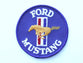 PATCH - MUSTANG ROUND 75mm