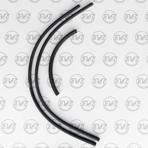 HEATER HOSE KIT XR-XY Proper 1/2 hose with flared 5/8 end CONCOURSE RIBBED RUBBER HOSE HEATER HOSE KIT XR-XY Proper 1/2 hose with flared 5/8 end CONCOURSE RIBBED RUBBER HOSE
