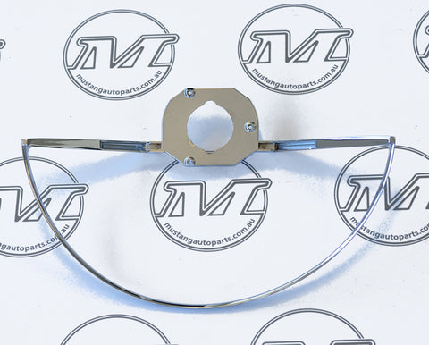 HORN RING CHROME 1968-1969 2 SPOKE WHEEL XW-XY FALCON HORN RING CHROME 1968-1969 2 SPOKE WHEEL XW-XY FALCON