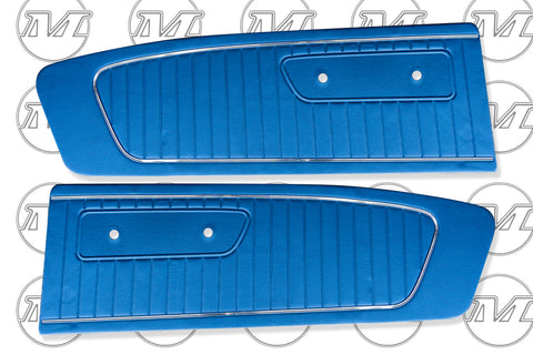 1965 Standard Door Panels (Blue) 1965 Standard Door Panels (Blue)