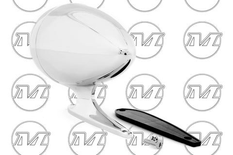 EXTERIOR MIRROR BULLET 1965-1966 RH EXTERIOR MIRROR BULLET 1965-1966 RH