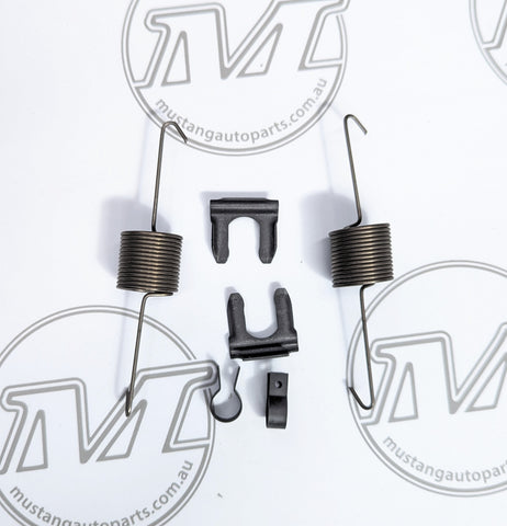 XR XT FALCON FRONT BRAKE HOSE SPRING & RETAINER SET SUIT GT XR XT FALCON FRONT BRAKE HOSE SPRING & RETAINER SET SUIT GT