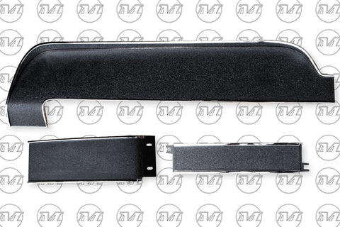 DASH TRIM KIT BLACK RHD 1967-1968 DASH TRIM KIT BLACK RHD 1967-1968