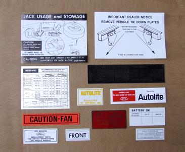 DECAL KIT 1971 DECAL KIT 1971