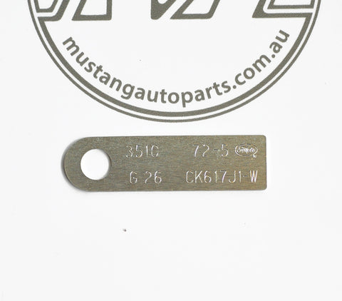 ENGINE ID TAG CK617J1-W ENGINE ID TAG CK617J1-W